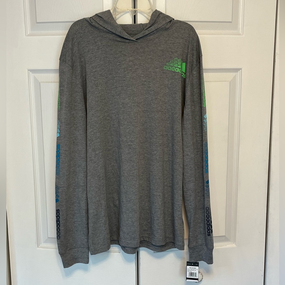 Boys Adidas Hooded Tee